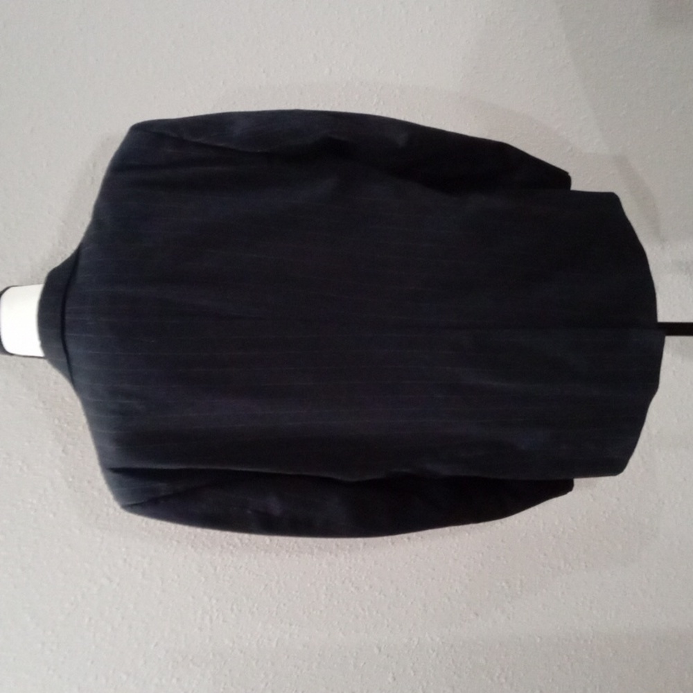 2 pc Botany 500 Striped Black and White Suit - Picture 2 of 12